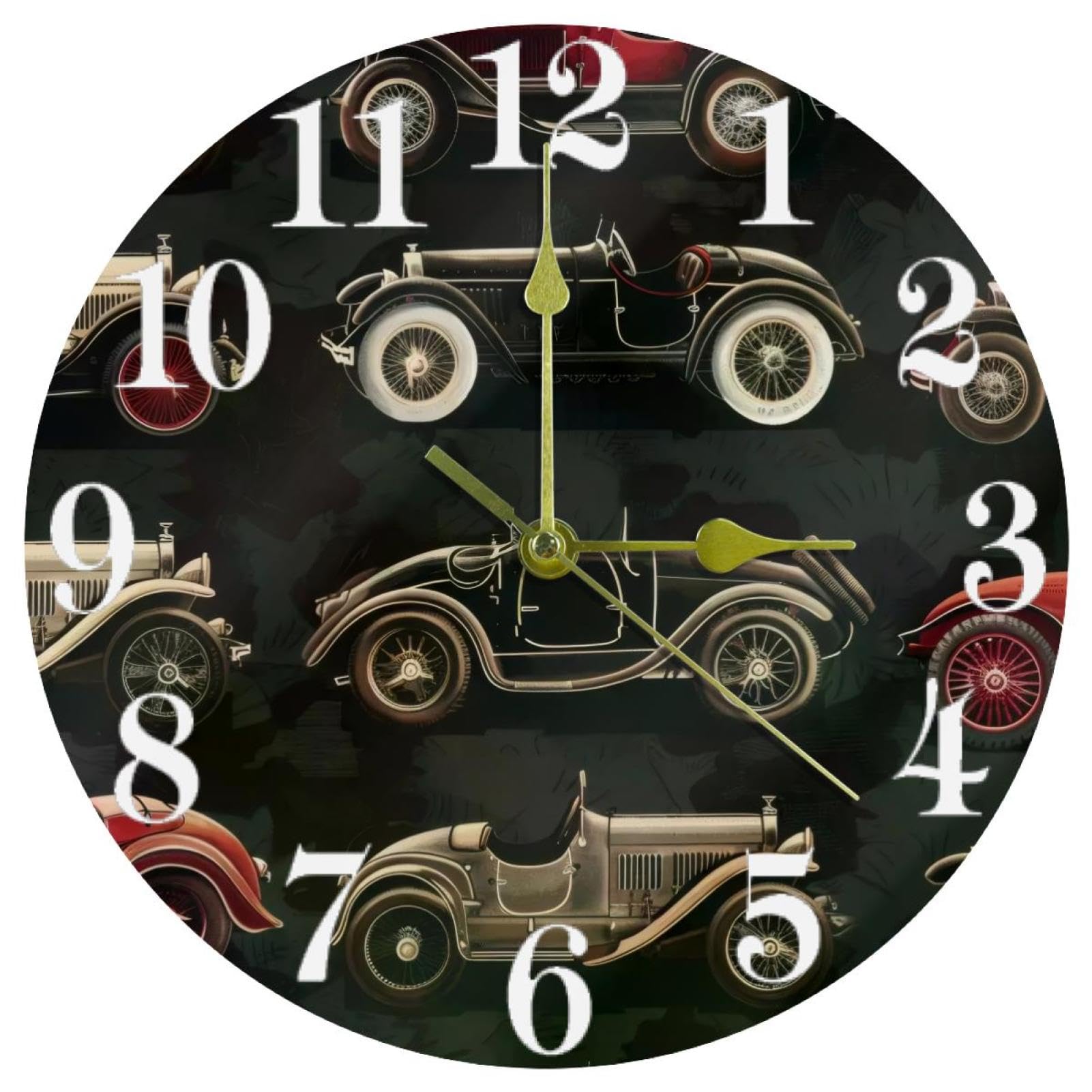 Horloge de voiture vintage pour décorer votre salon ou votre cuisine avec style