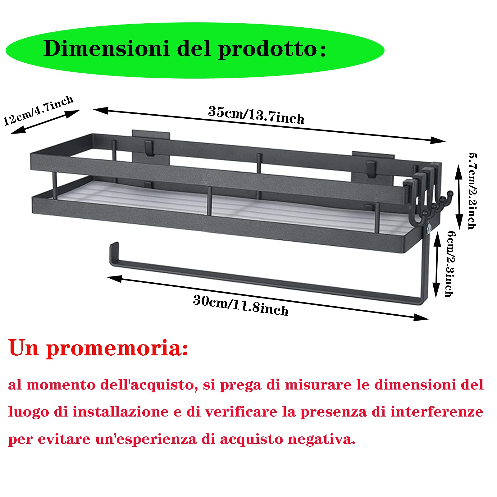 AVIGIS 35c PortaSpezie ensola da cucina Porta spezie per cucina Porta