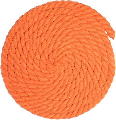 Miniatura 69 de West Coast Paracord - Cuerda de algodón natural trenzada de 3 hebras, 1/4, 1/2, 5/8, 3/4 y 1 pulgada de diámetro, 10, 25, 50, 100 pies