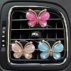 3Pcs Lovely Butterfly Car Clip, Cute Air Conditioning Outlet Diffuser Charm, Vent Accessories, Interior Decor for Girls & Women