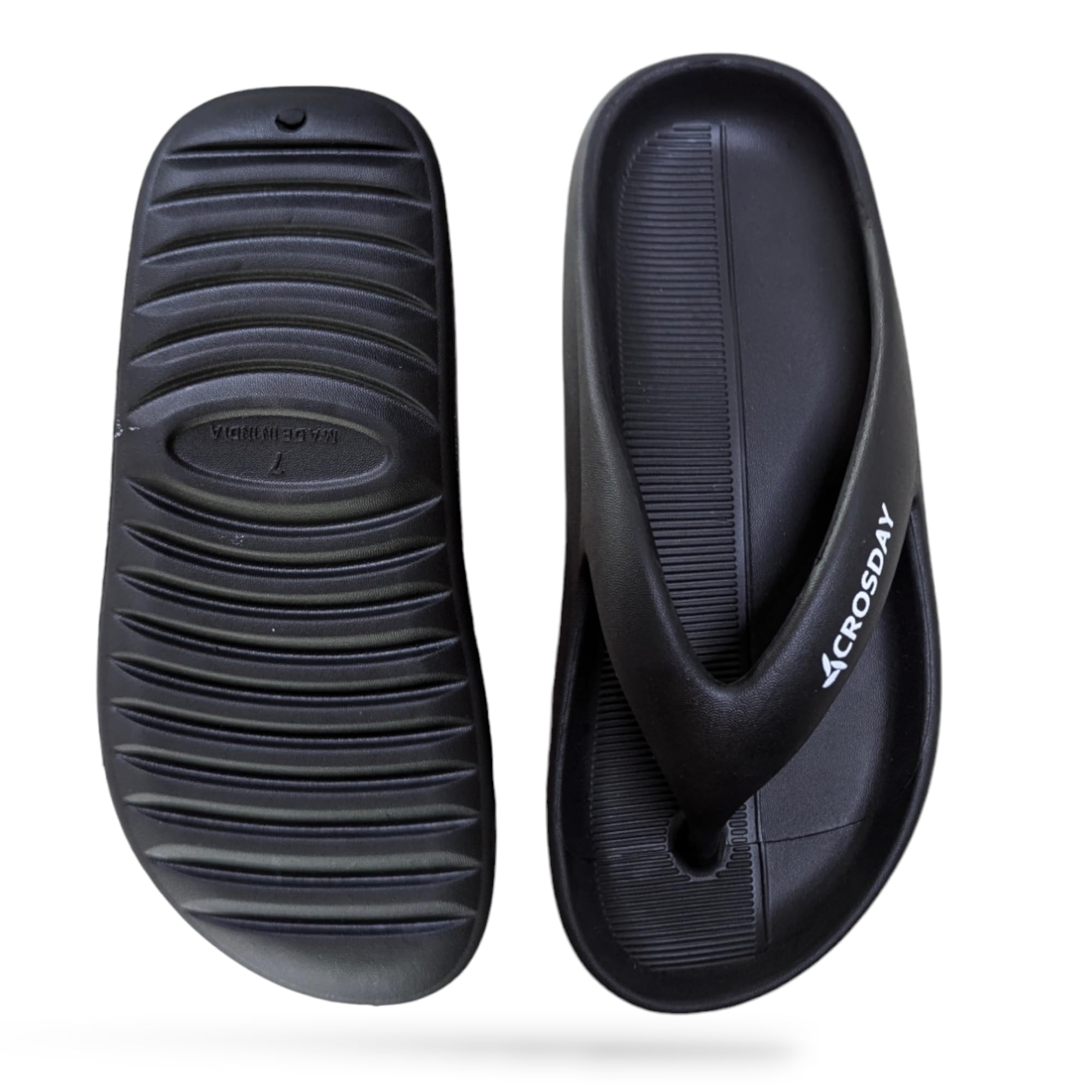 GLJ CROSDAY NEXA Supersoft Slippers for Men| Durable| Lightweight| Daily| Waterproof l Stylish l Comfortable 3