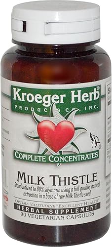 BHEUNFI Kroeger Hierba Cardo Lechoso 80% 90 Cap (paquete múltiple)