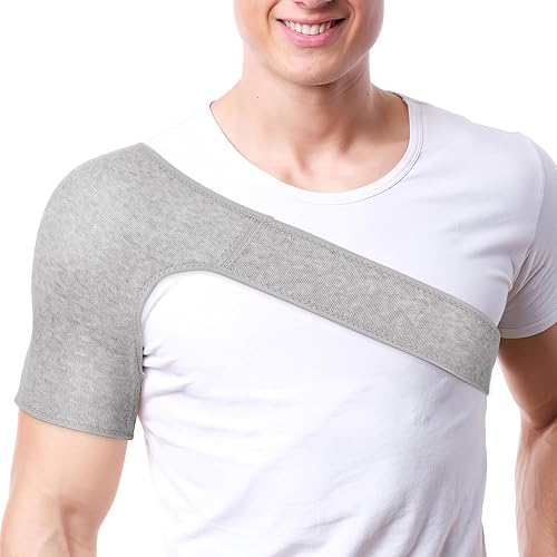 Shoulder Support Brace for Men and Women: Adjustable Shoulder Compression