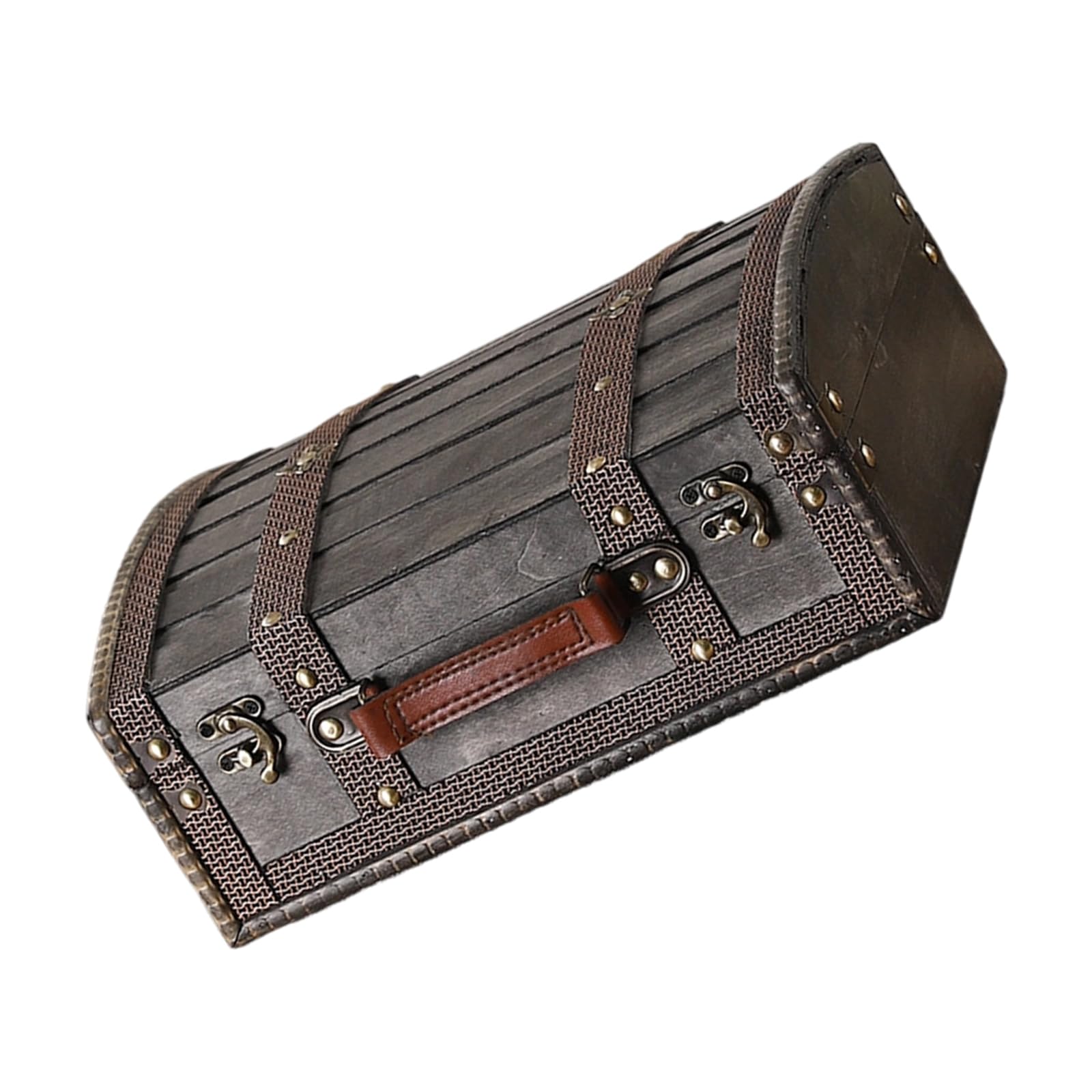 Coffre au trésor en bois pour protéger vos bijoux boîte pirate à code XAGMODSHN