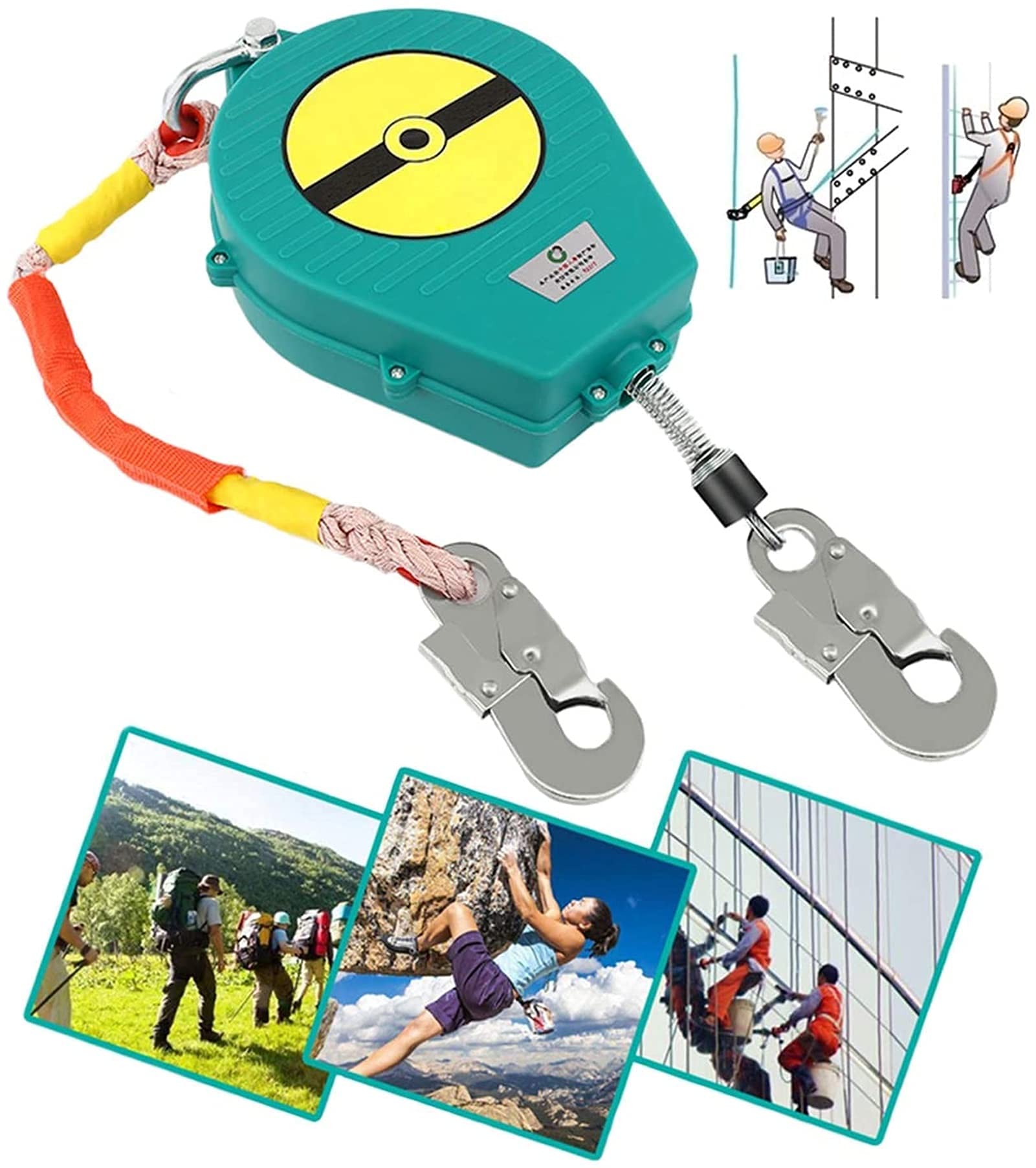Buy Self Retracting Lifeline, Fall Protection for Roofing Construction ...
