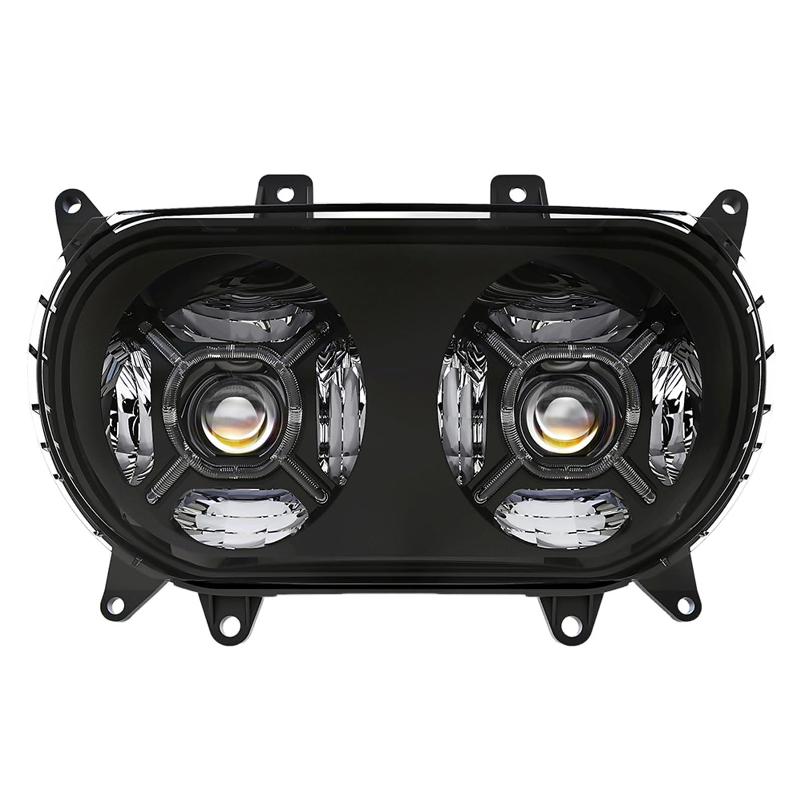 Faro Moto Per FLTRT Per FLTRX Per FLTRK LED Fendinebbia | Faro LED per faro Road Glide per Limited 3 per FLTRXS per FLTRU 2015-2023 luce moto W/DRL