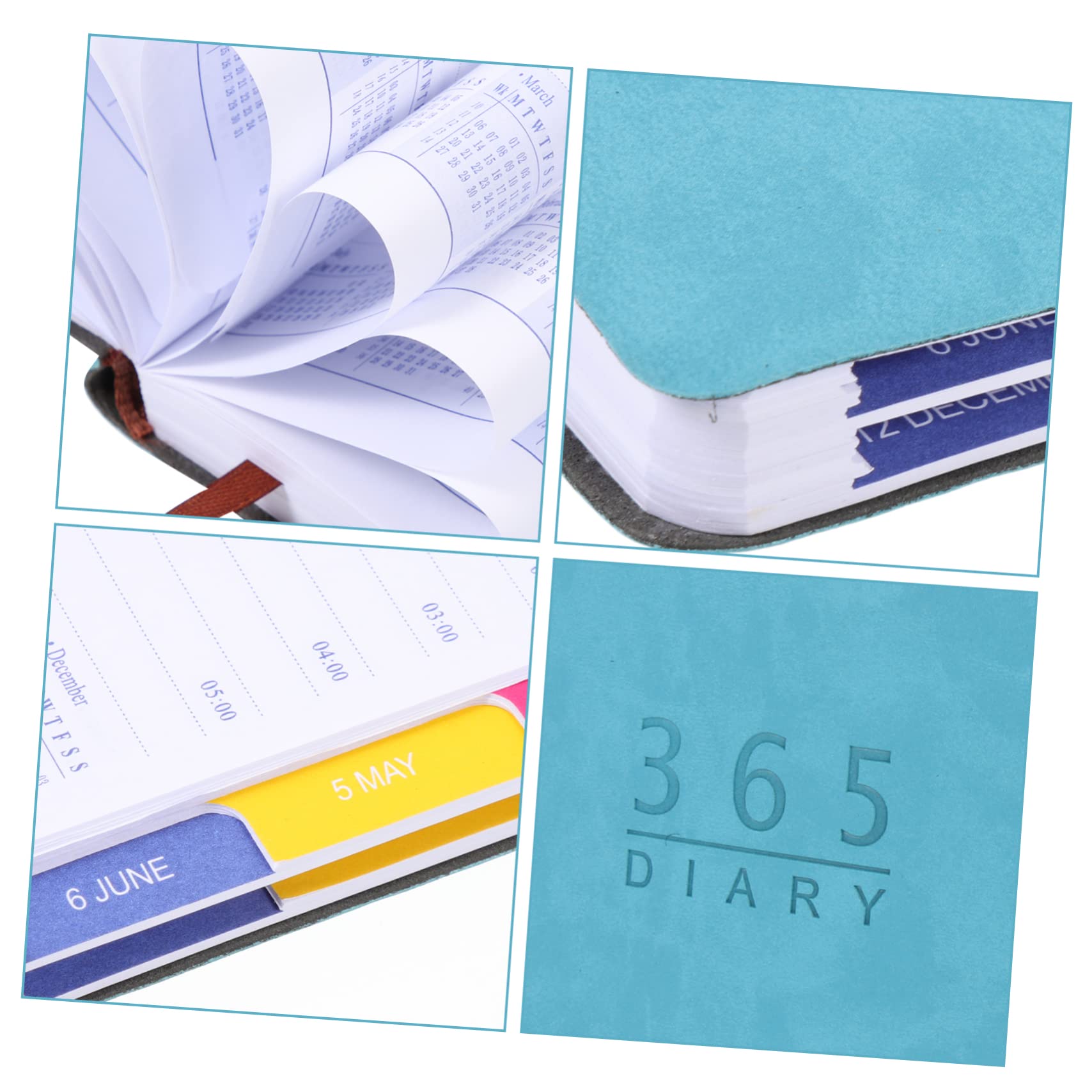 VILLCASE 2piezas Planificador Académico Notas Para Estudio y Calendario De Citas Cuaderno De Planificación Para Homeschool Diseño Creativo y Práctico