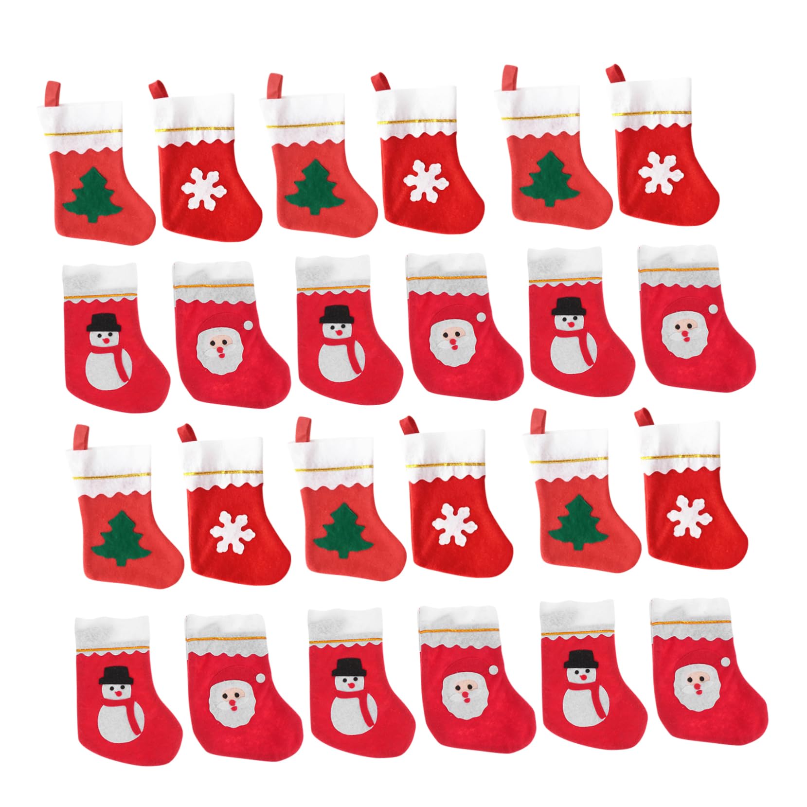 Chaussettes de Noël décoratives pour créer une ambiance chaleureuse au coin du feu