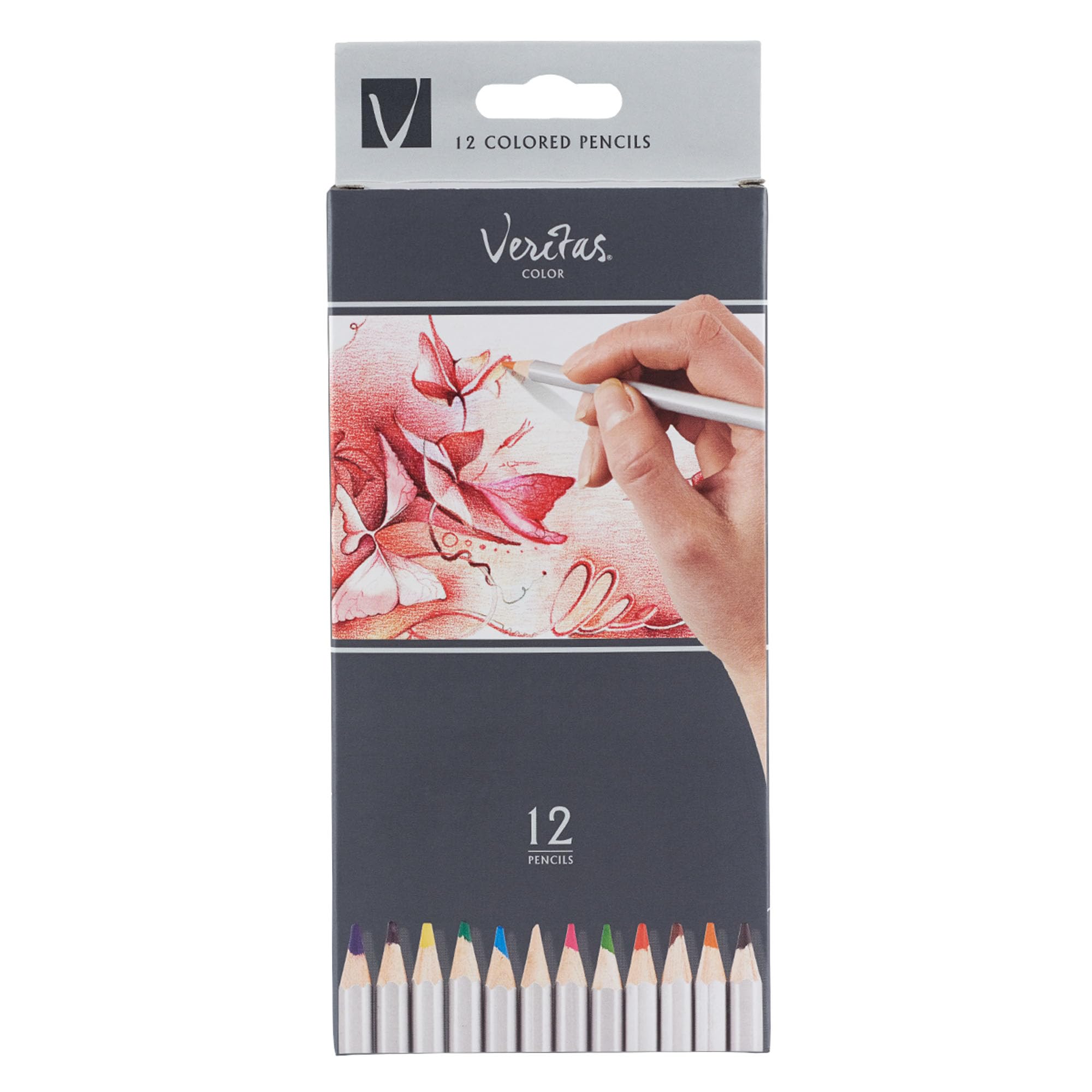 Christian Art Gifts Coloring Pencils Veritas 12/set