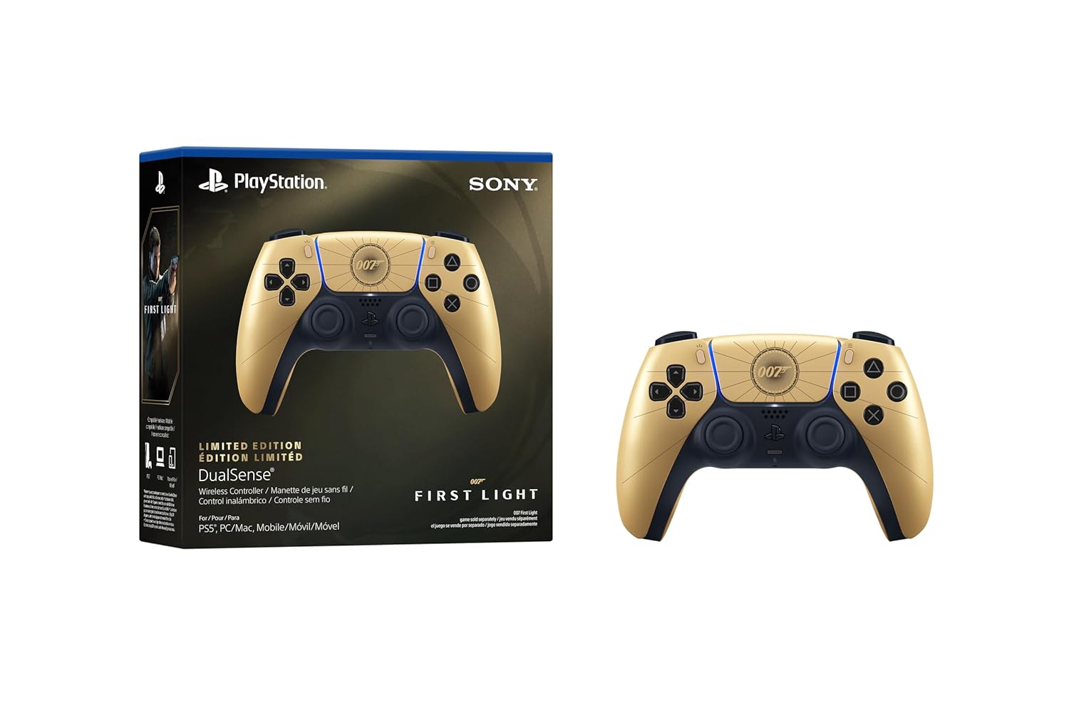 PlayStation DualSense® Wireless Controller – 007 First Light Limited Edition
