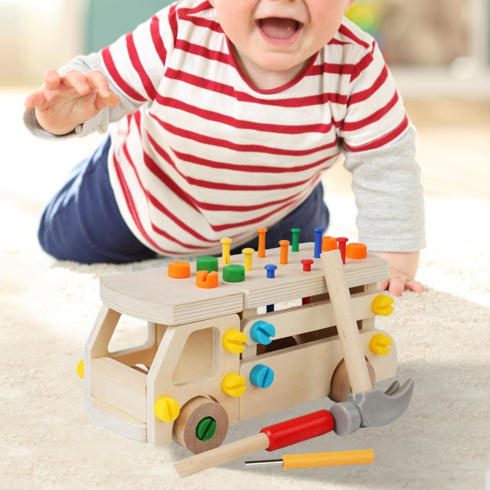 Holz Schraubendreher Board Set Frühen Pädagogisches Spielzeug Geburtstag Geschenk Entwicklungs Kinder Spielzeug Set