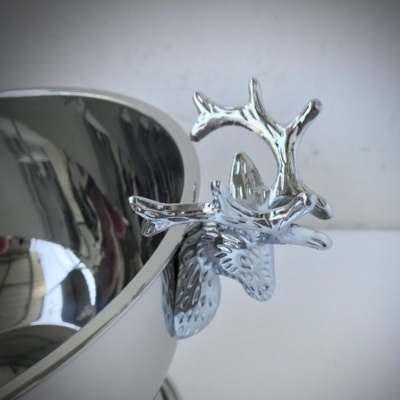 Cubo de champán de hielo, tazón, reuniones, fiestas, con estilo, decorativo, suave para el entretenimiento, cubo champán hielo, tazón para congelador, fiesta, bar