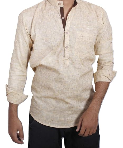 Premium Linen Cotton Short Kurta 