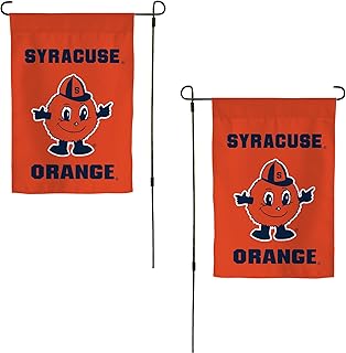 Desert Cactus Syracuse University SU Garden Flag – 19 x 12 inch Syracuse Orange Banner, For Outdoor Display and Events (Design G)