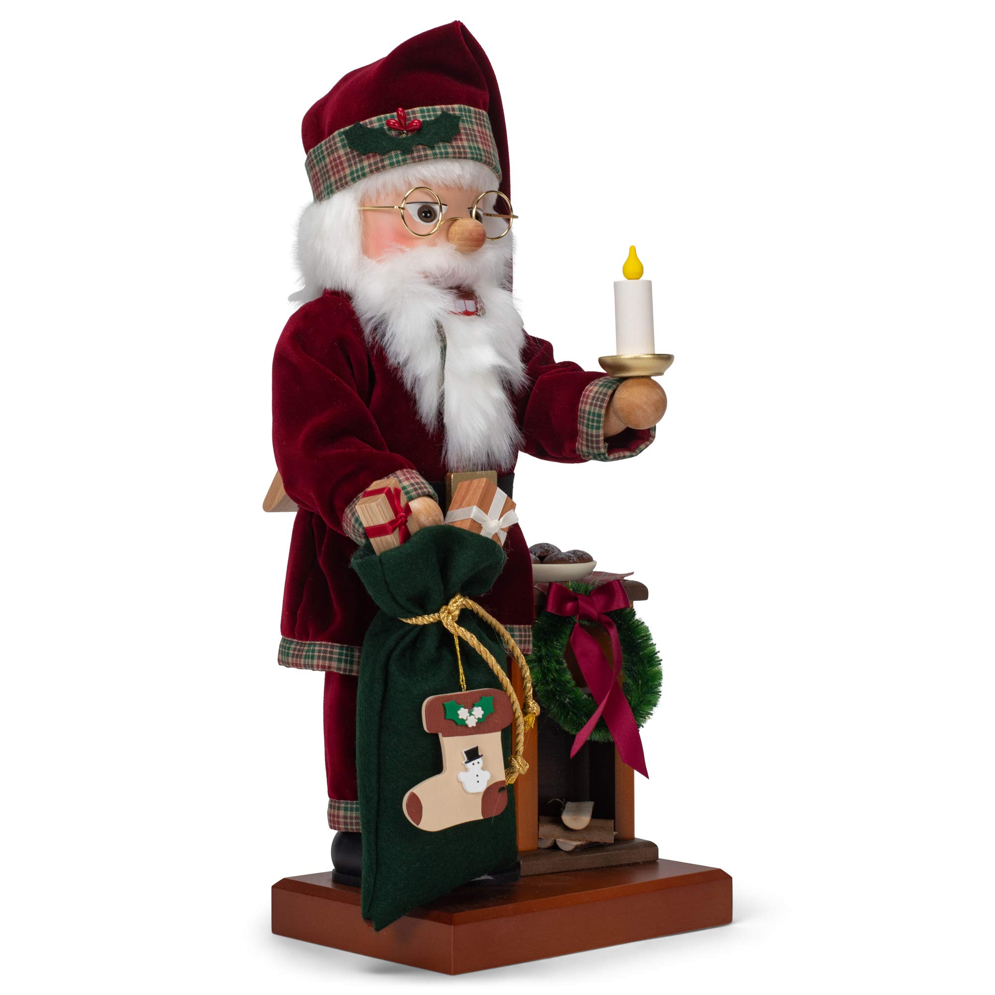 Amazon.com: Alexander Taron Christian Ulbricht Nutcracker - Santa
