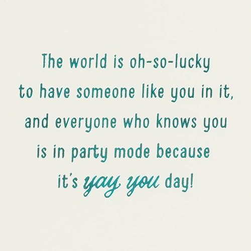 Miniatura 3 de Hallmark Tarjeta de cumpleaños (Yay You Day)