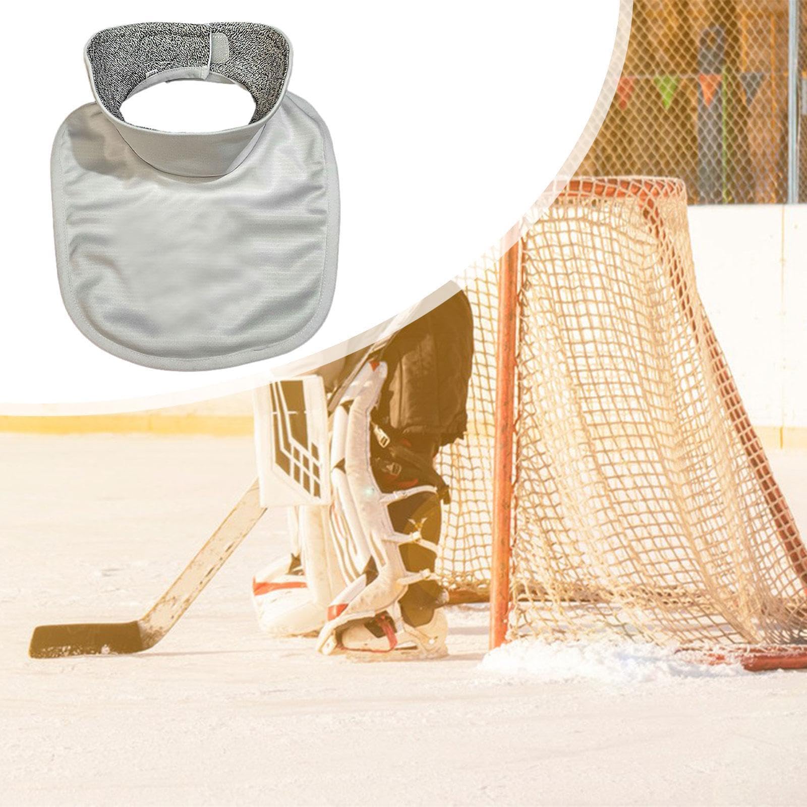 Protezione per Il Collo Regolabile per Hockey su Ghiaccio, Equipaggiamento Protettivo per L'allenamento.