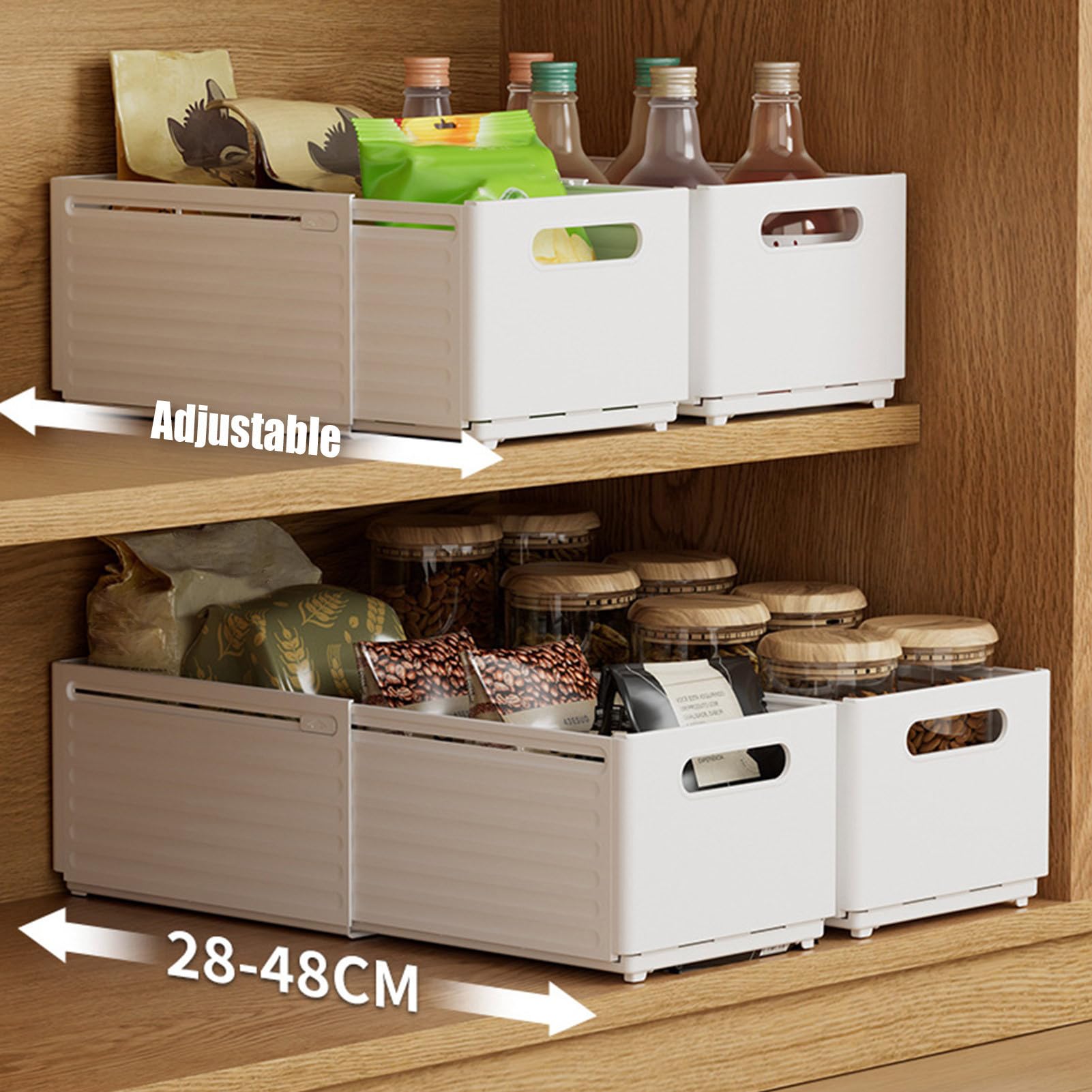 Aufbewahrungskorb für Schrank, 3 Schubladen für Snacks | Aufbewahrungsboxen - Aufbewahrung und Organisation zu Hause für Snacks, Spielzeug, Unterwäsche, Gewürzgläser