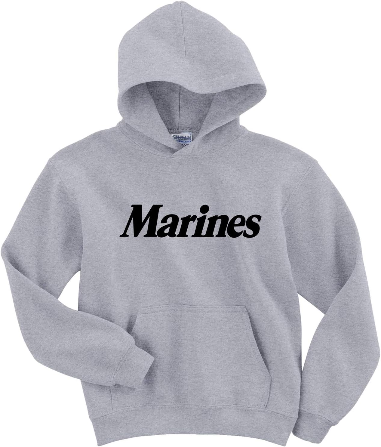 zerogravitee Youth Marines Hooded Sweatshirt in Gray