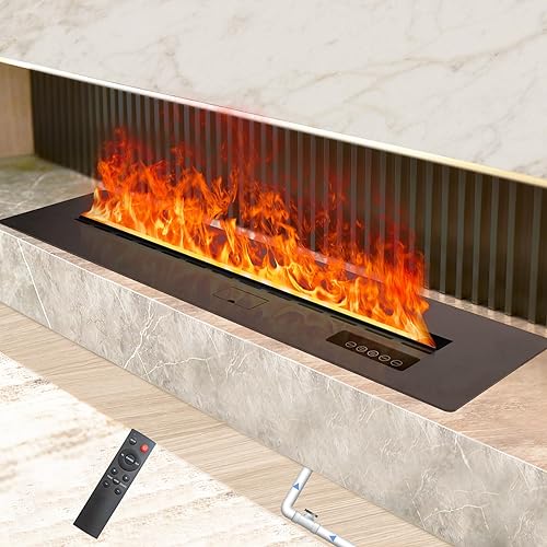 3D Water Vapor Fireplace Smart Electric Flame Decoration Steam Fireplace