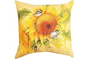 Sunflower Pillows for Outside: Cozy Cushions for Patio Perfection