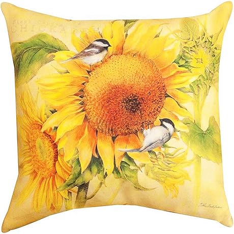 Sunflower Pillows for Outside: Cozy Cushions for Patio Perfection