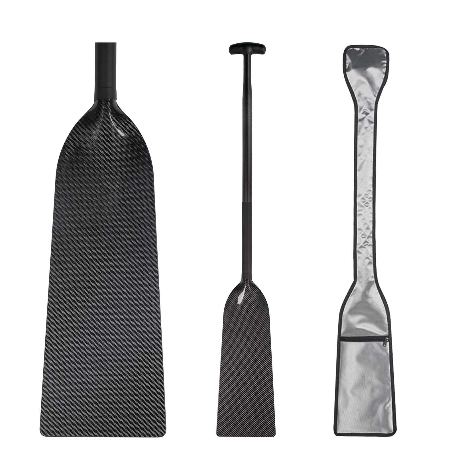 Dragon Boat Paddle Lightweight Full Carbon Fiber with Paddle Bag, 120/122/125CM (47/48/49 Inches) and Adjustable Dragon Boat Paddle115-130cm（）, IDBF Approved
