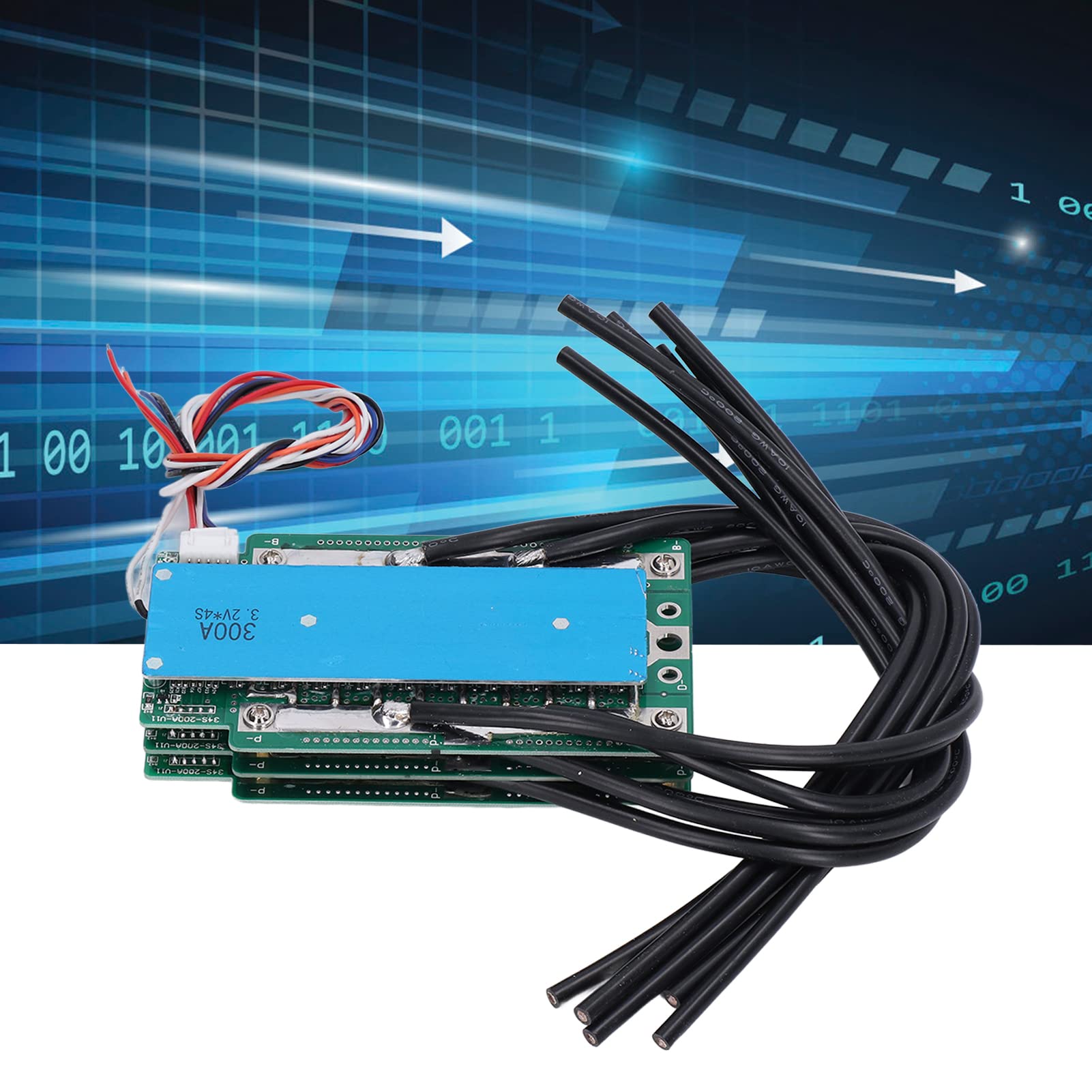 FTVOGUE FTVOGUE Płyta Ochronna 4S Aluminiowa Płytka PCB Falownik Dużej Mocy 3,2 V 200 A Przetwornica Doładowania dla Majsterkowiczów Projektów Naukowych Do Użytku Domowego Ładowarka ((300A))