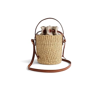 Madewell Mini Straw Basket Bag Cross Body Women