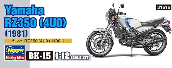 Hasegawa Hasegawa 1/12 Bike Series Yamaha RZ350 4U0 1981 Plastic Model BK15