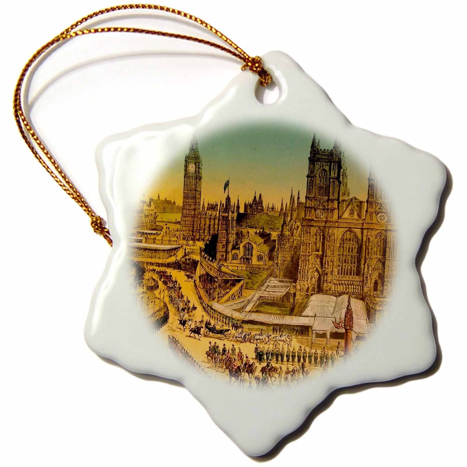 3dRose Grußkarte „Magic Lantern Queen Victorias Golden Jubilee“ – 14x14 Cm, Mit Umschlag 15,2x15,2 Cm, Blanko Innen, Aus Robustem Karton – Made In USA