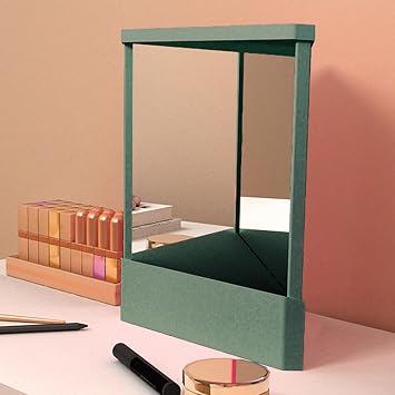 True Mirror - Real Image Non-reverse Mirror - True Mirror Non Reversing See The Real You - Left Right Non Reverse Mirror - Non Reversing Mirror For Real Image For Modeling, Makeup, Haircuts And Beauty