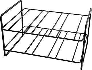 Porte-bouteille en métal pour 6 bouteilles à vin pour une salle à manger au look résolument moderne, 32 x 23 x 18 Cm
