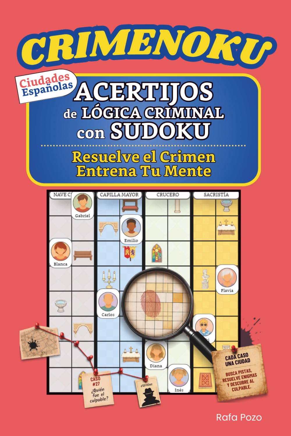CRIMENOKU: Acertijos de lógica criminal con Sudoku · Resuelve el crimen, entrena tu Mente