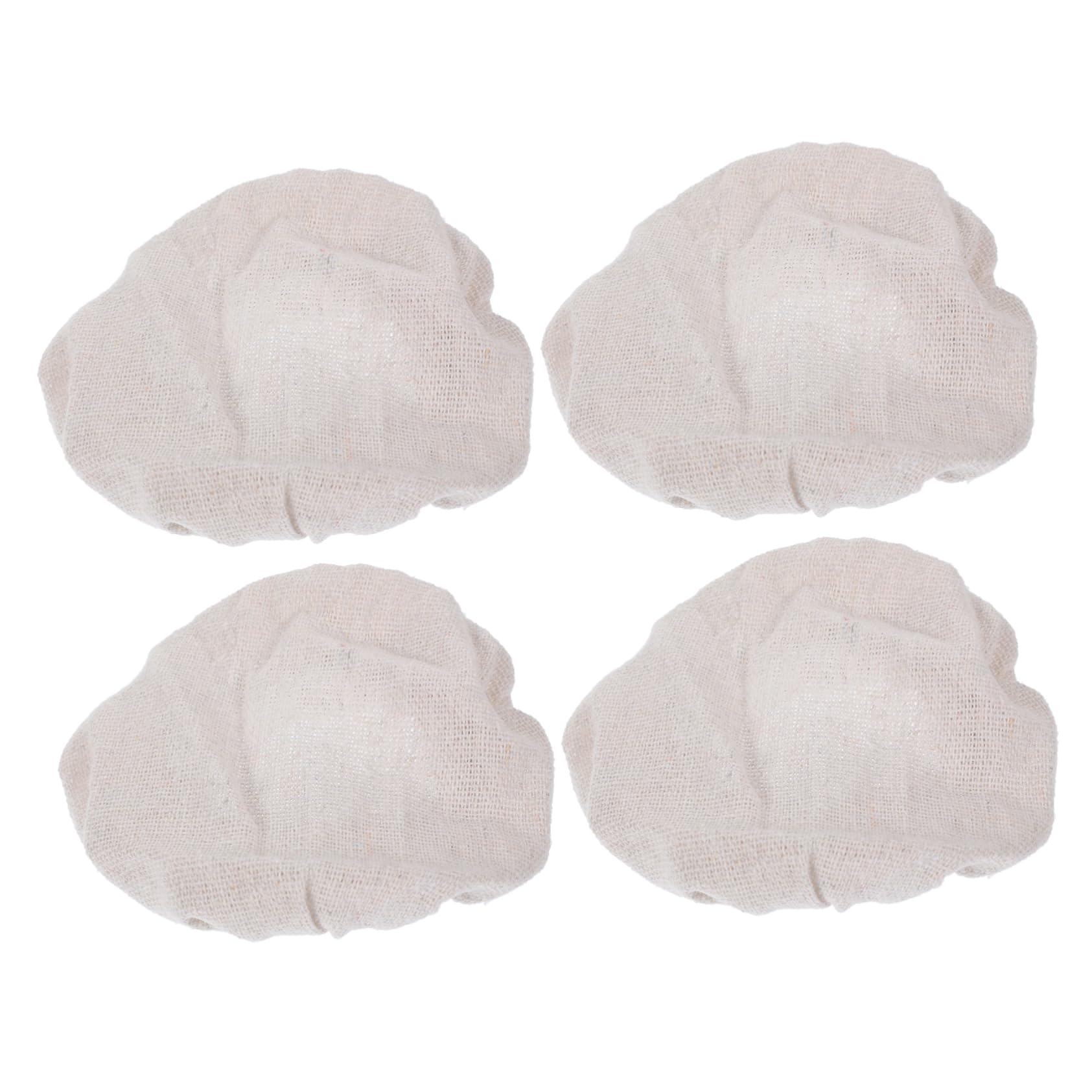ABOOFAN 5Sets Tapa De Tela Para Coctelera Recipiente Para Reutilizable Para Taza Botella Tarro Cesta Tapas Para Revestimientos Boquilla Ventana Para 4pcs*5