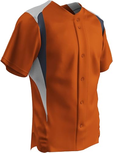 CHAMPRO Maillot de baseball Bull Pen Full Button pour garçon