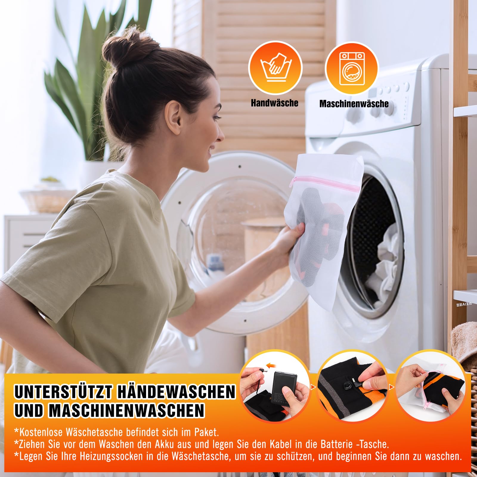 Ogrzewane skarpety 7000 mAh, ogrzewane skarpety z akumulatorem USB, ogrzewane skarpety elektryczne, ciepłe skarpety zimowe