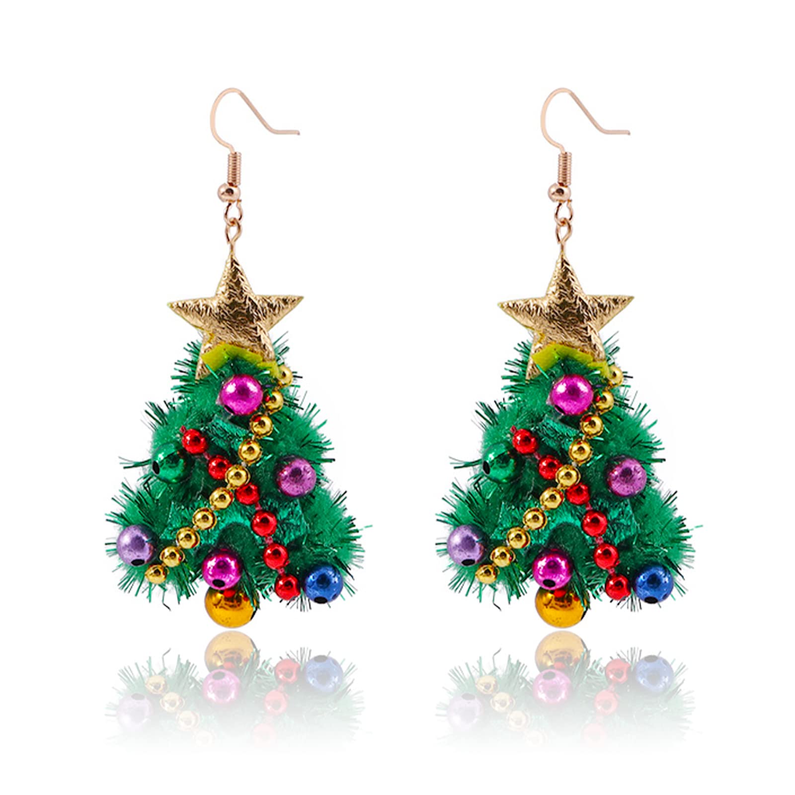 Gingerbread Earrings for Women Christmas Earrings Dangle Holiday Earrings Christmas Jewelry