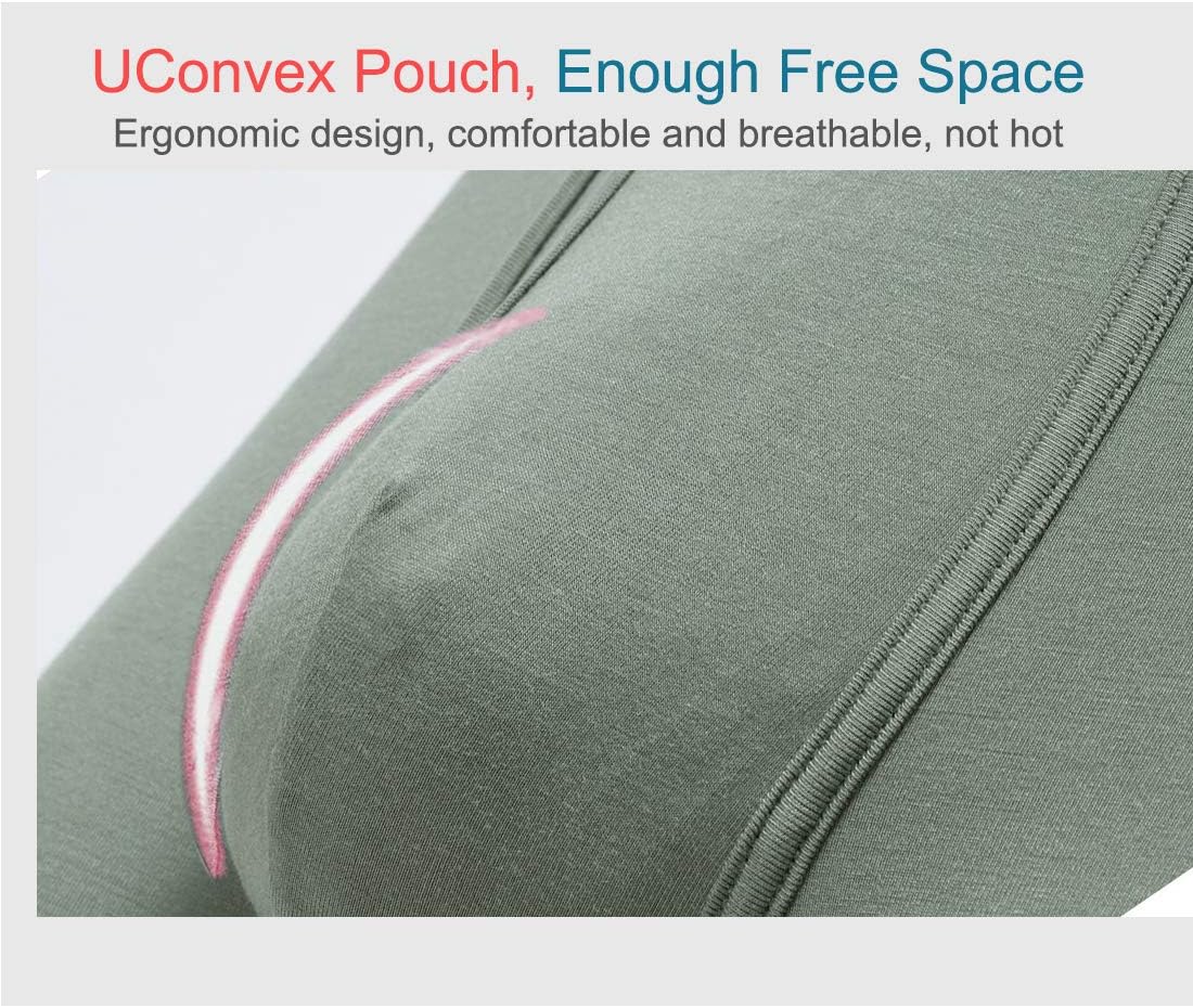 ZONBAILON Men's Bamboo Viscose Long Leg Boxer Briefs Underwear M L XL 2XL 3XL - Image 2