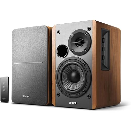 Edifier R1280T Bookshelf Speaker - Brown