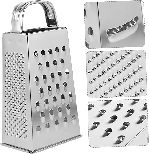 Miniatura 7 de Housoutil Herramienta de mano de cocina Rallador de acero inoxidable para queso Patata Vegetal