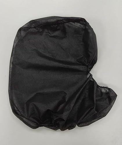 Miniatura 4 de ZMDREAM Paquete de 100 capuchas desechables Bouffant Caps Cubiertas de pelo de cara completa de polipropileno Red para barba Combo Negro