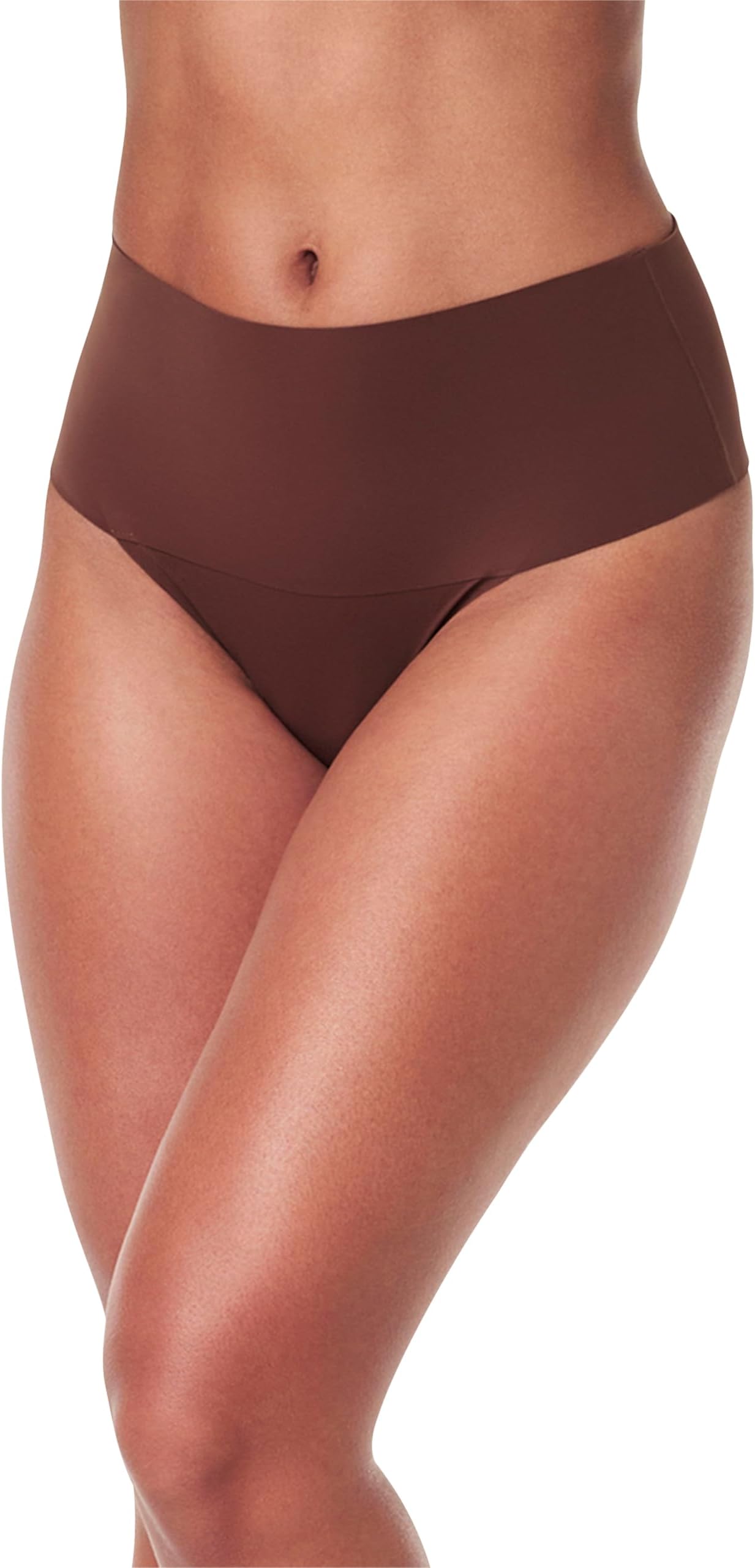 SPANXsupersmooth Undie-tectable Thong - Comfortable Core Control - Invisible Shapewear - Women No Show Thong Underwear