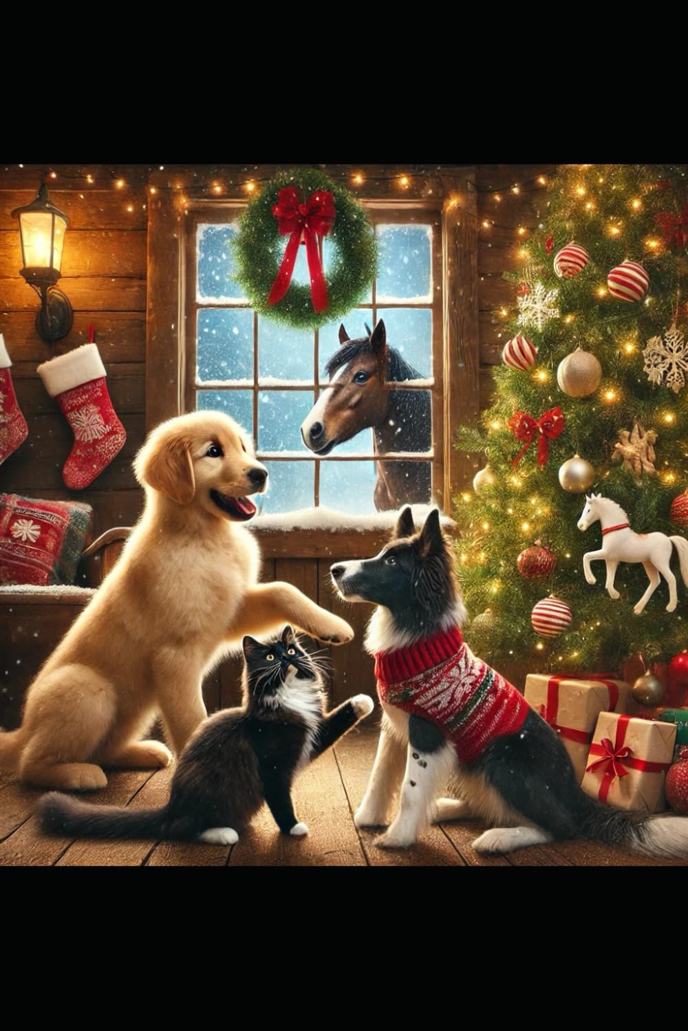 Mistletoe Mischief:: Pets Who Play Cupid