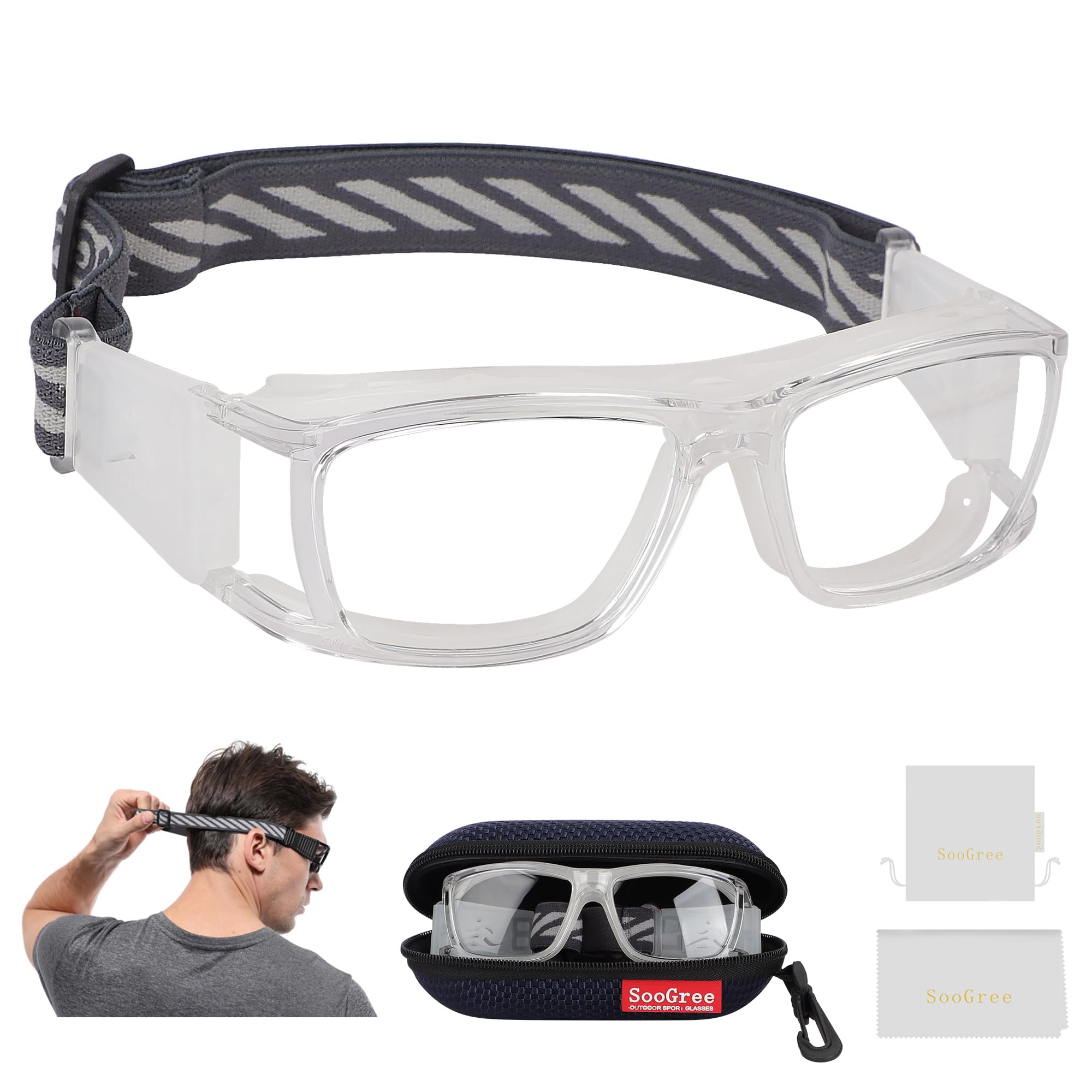 Photo 1 of SooGree Sports Goggles - Transparent Frame