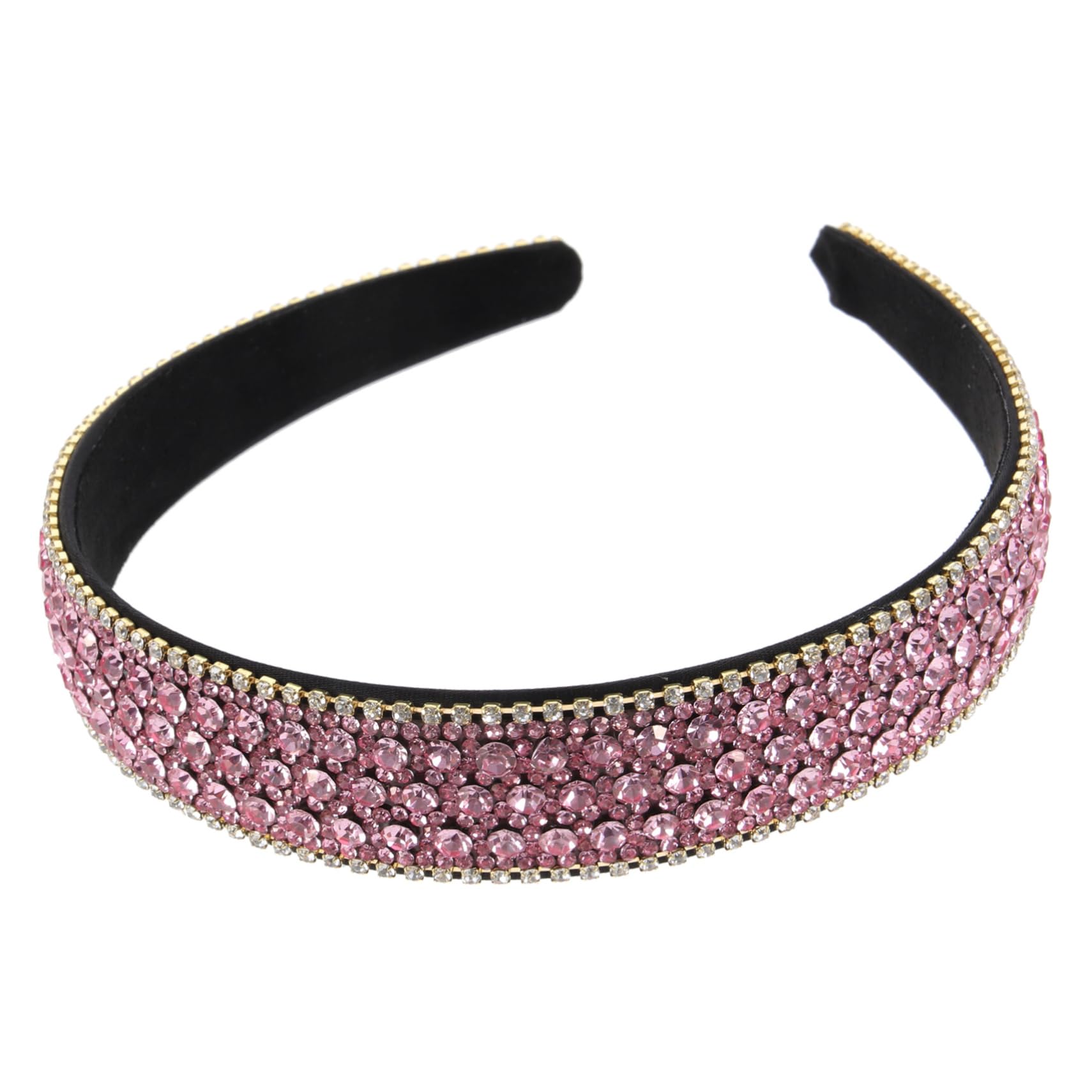 FRCOLOR 5 Diademas Elegantes Para Mujer Diadema Con Cuentas Para Mujer Diadema De Diamantes De Imitación Diademas De Diamantes De Imitación Para Sombreros Brillantes Joyas Para