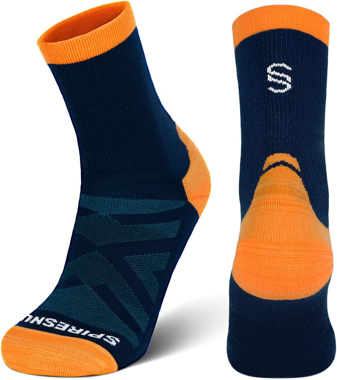 Merino Wool Hiking Socks for Men & Women – 19.42μm Anti-Blister | Temp Control & Moisture Wicking