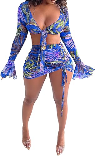 Zoctuo Floral Vacation Outfit Halter Mini Dress for Women Summer Casual Brunch