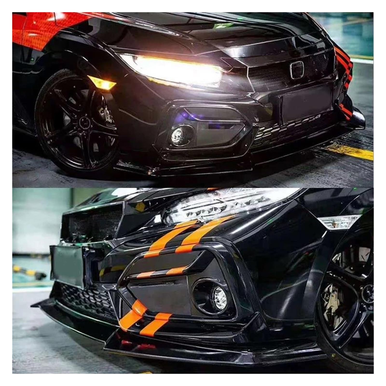 Amazon | グリル 10th シビック FK7 FK8 TYPE-R グラスファイバーカー