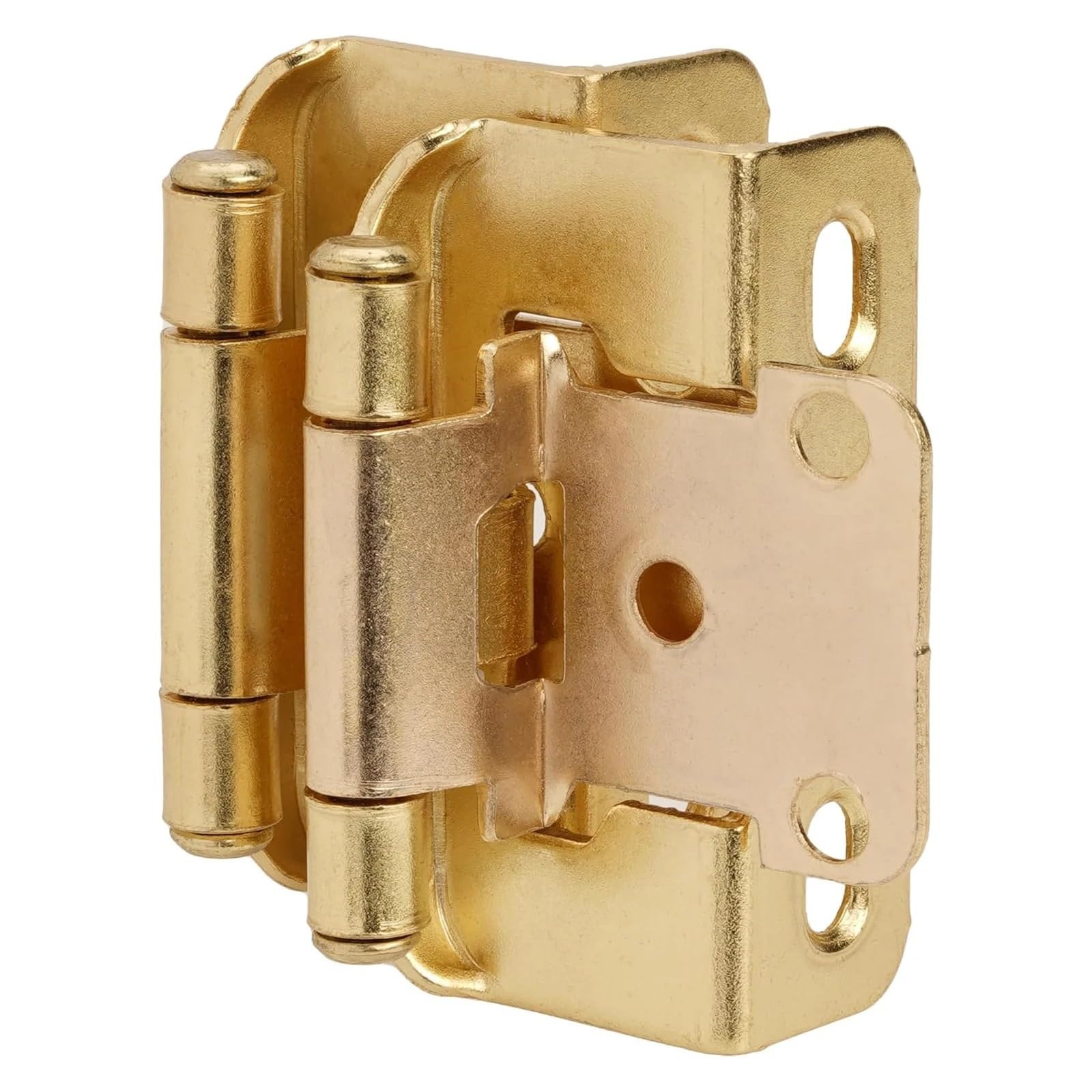NYRXRYTCA 1/2" Hinges Hidden Sprung Electroplated Gold Hardware 10Pcs